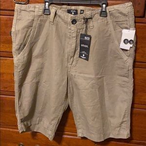 Union Men’s Native shorts khaki linen size 36